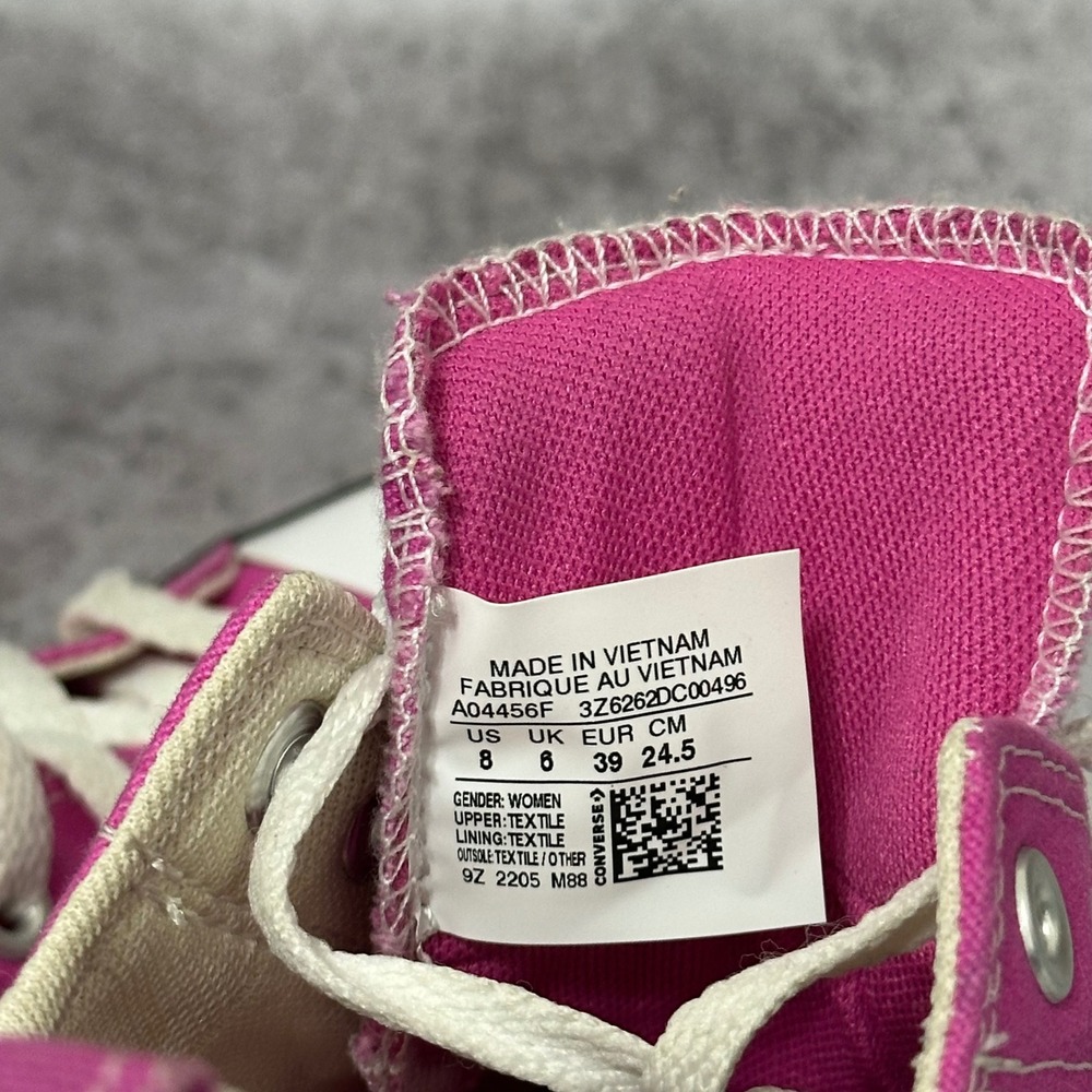 Converse Chuck Taylor All Star Madison Ox Womens 8 Pink Sneakers Padded A04456F - Picture 2 of 8